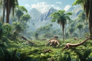 恐龙生活在什么地带，恐龙生活在什么地带上