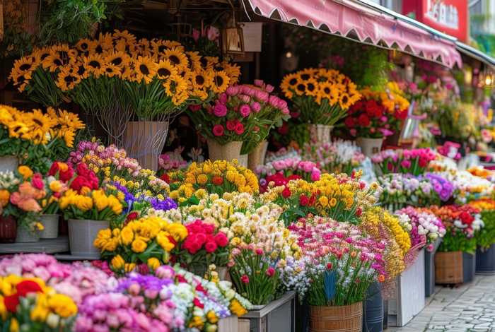 花集鲜花店；鲜花集市