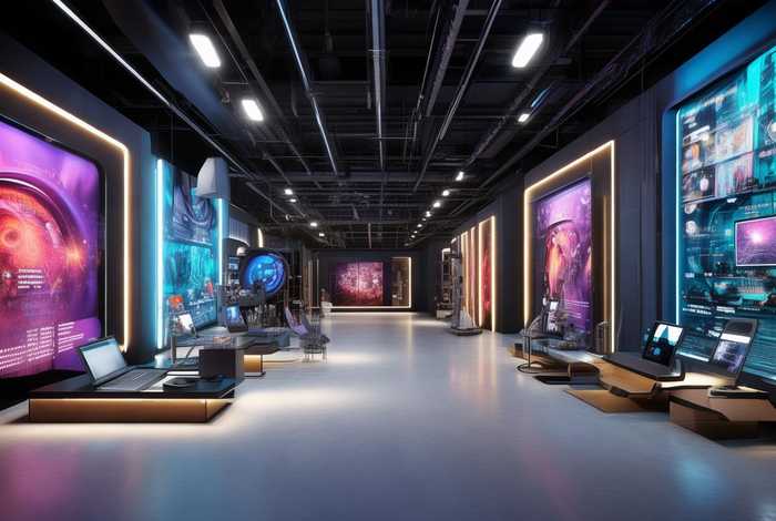 潮品数码生活馆装修效果图、潮品数码生活馆装修图片 潮品数码生活馆装修效果图、潮品数码生活馆装修图片