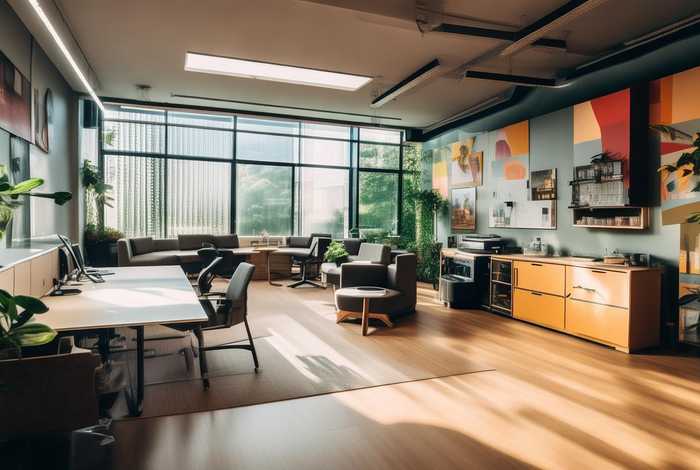 办公室生活区布置，办公室生活区布置图片