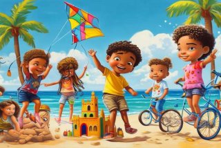 快乐的假期生活儿童画 快乐的假期生活儿童画怎么画