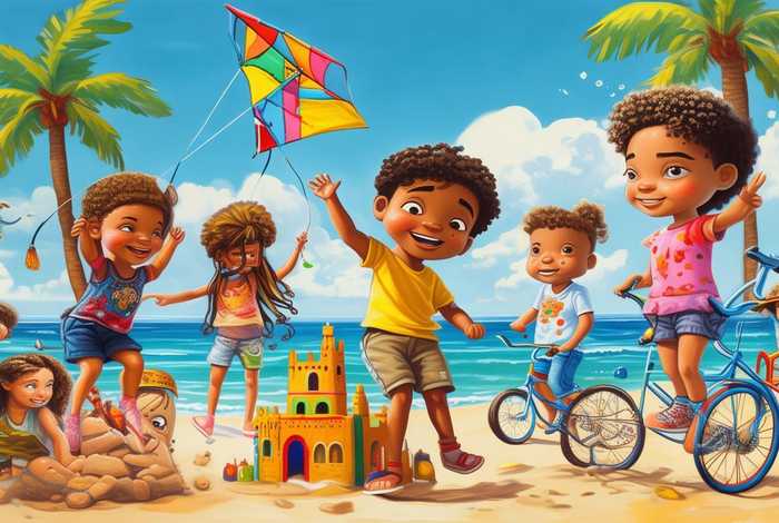 快乐的假期生活儿童画 快乐的假期生活儿童画怎么画