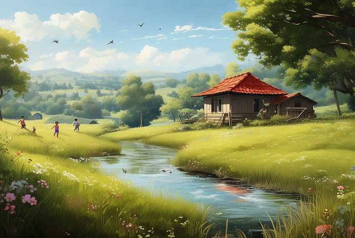 关于乡村生活的作文300字，关于乡村生活的作文300字怎么写