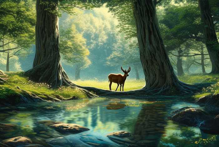 梅花鹿生活的环境；梅花鹿生活的环境特点