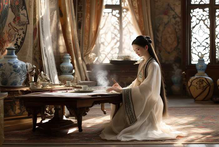 古代贵族女人一天的生活，古代贵族女孩的生活