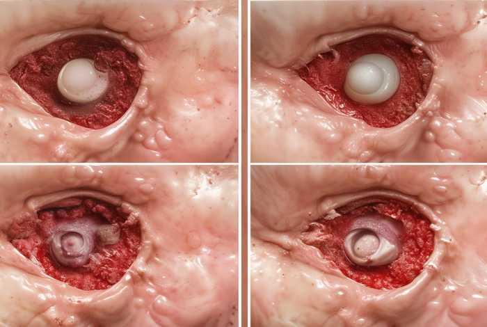 痘痘形成图 - 痘痘形成过程图片