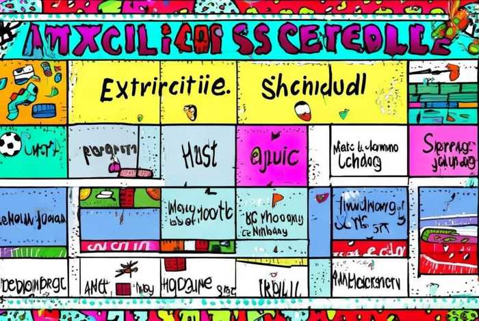 课余生活安排表手抄报、课余生活安排表手抄报模板 课余生活安排表手抄报、课余生活安排表手抄报模板