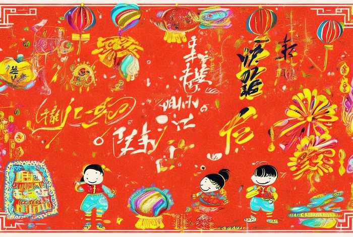 爸爸妈妈小时候的春节手抄报、爸爸妈妈小时候的春节手抄报怎么画