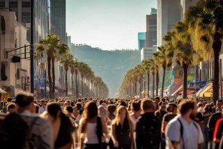 洛杉矶的生活照、洛杉矶的生活照片真实