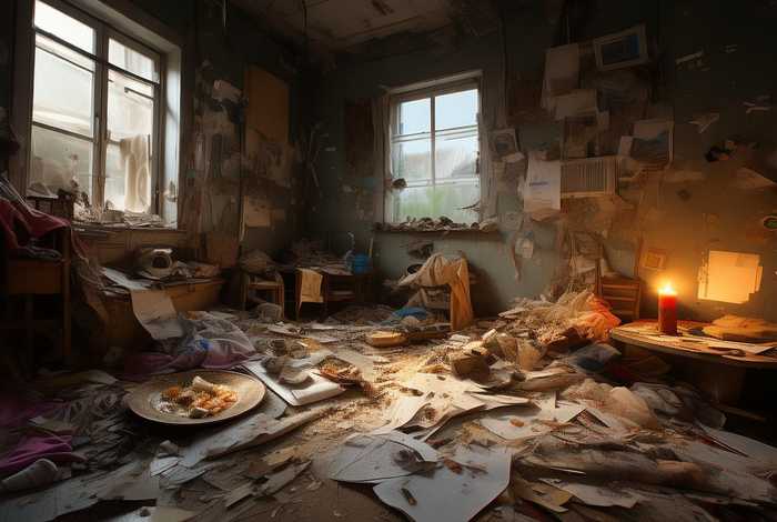 凌乱的生活和一塌糊涂的日子 - 生活凌乱的句子