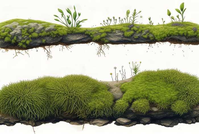 地钱生活史图解手写；地钱的生活史图