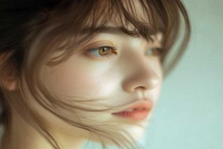 侧脸生活照女生、侧脸女生真实生活照片