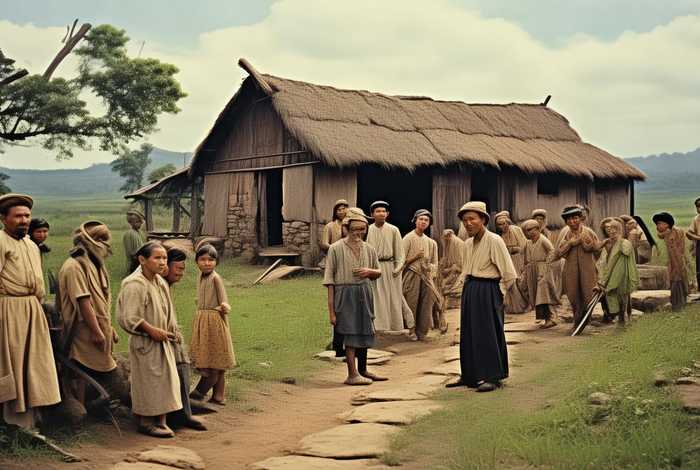 50年代的农村生活穿着；50年代农村的生活状况描写