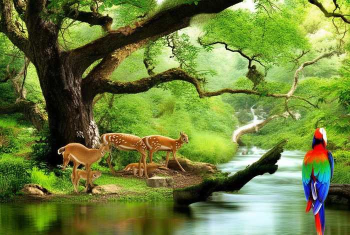 动物生活环境图片（动物生活环境图片大全）
