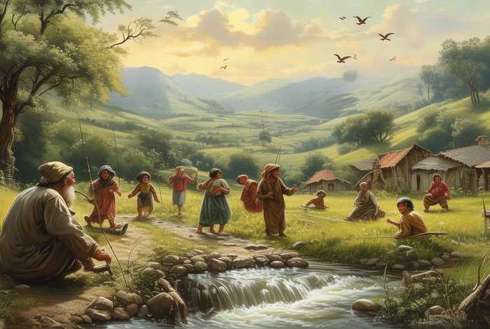 村民的生活很是惬意（村民的生活很是惬意的句子）