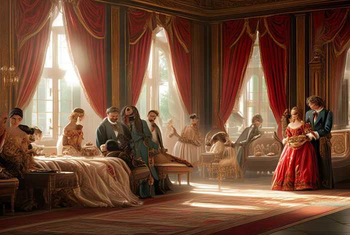 宫里的生活图片 - 宫中的生活