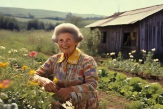 地主婆乡村生活日常，地主婆的生活日常重生70