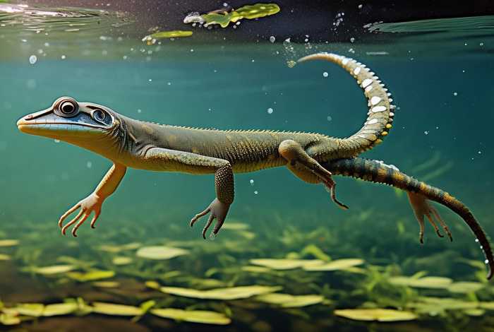 壁虎能在水里生活吗 - 壁虎能在水里生活吗图片