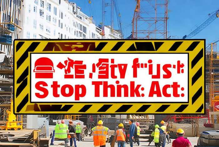 工地警示牌标语；工地警示牌标语口号