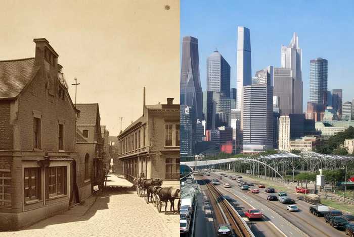 过去和现在的生活变化近十年，过去和现在的生活变化近十年作文