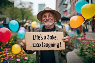 感慨生活的幽默句子、感慨生活的幽默句子图片