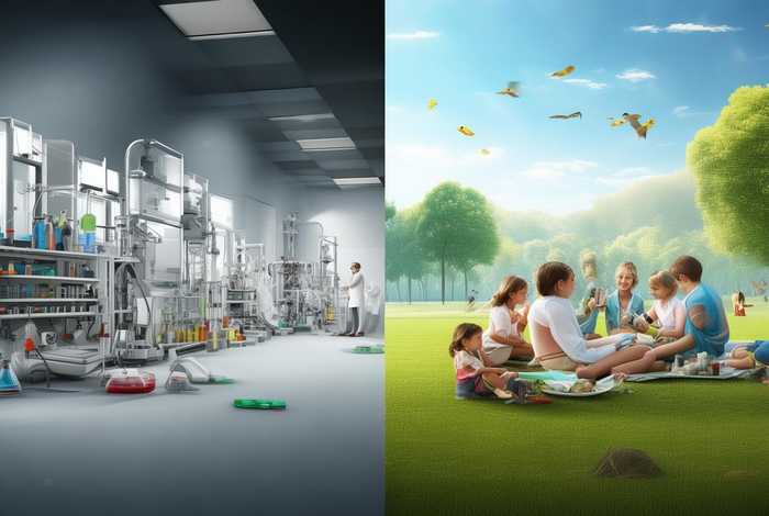 科研与生活对比（科研与生活对比图）