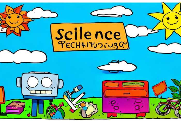 科技与生活手抄报图片一年级（科技与生活手抄报图片一年级上册）