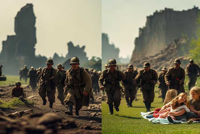 抗战生活与现在生活对比；抗战生活与现在生活对比作文