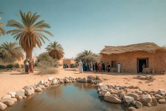 迪拜人的真实生活农村（迪拜人的真实生活农村视频）
