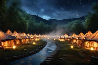 大悦汤温泉帐篷区在哪儿；大悦汤城市度假温泉门票