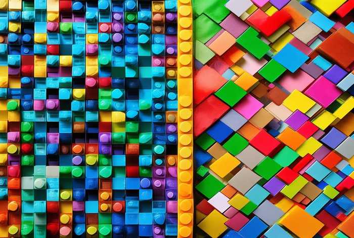 乐高与马赛克的区别 - 乐高与马赛克的区别图片