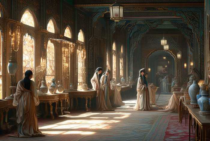 后宫的生活是怎样的；后宫的生活是什么样的