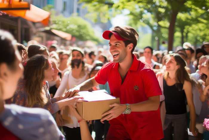 快递员的幸福日子，快递小哥的幸福日子