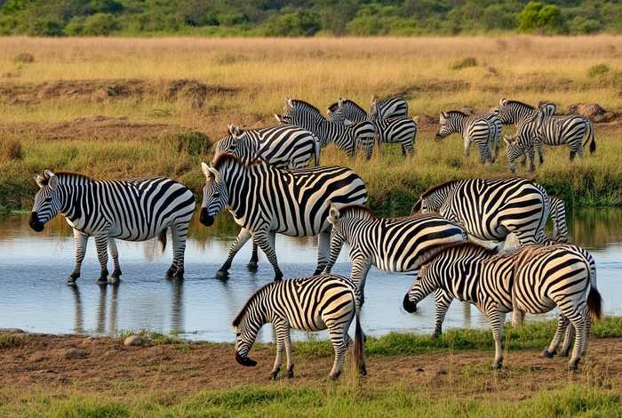 斑马的生活习性怎么写 - 斑马的特点和生活特征描写