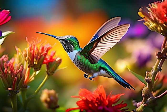 蜂鸟的生活习性思维导图；蜂鸟的生活规律