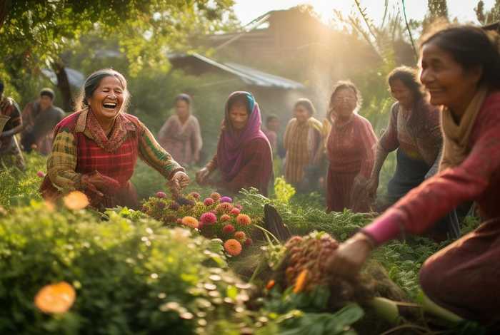 地主婆的快乐生活、地主婆们快乐的生活