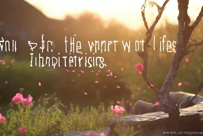 接受生活的不完美,你才能完美、接受生活的不完美,你就不累了