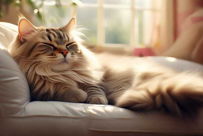 猫猫的慵懒生活；猫的慵懒优雅