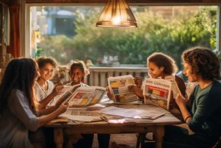 家庭生活报初敏，家庭生活小报