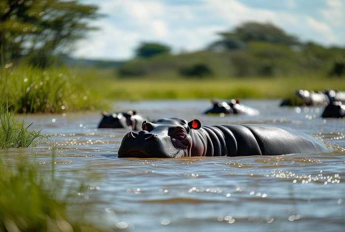 河马生活在哪里居多 - 河马生活在哪里居多的地方