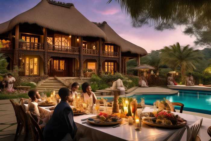 非洲富人的生活，非洲富人的生活状况