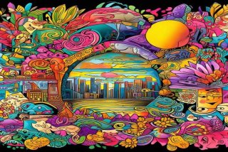 多彩生活手抄报；多彩生活手抄报的漂亮