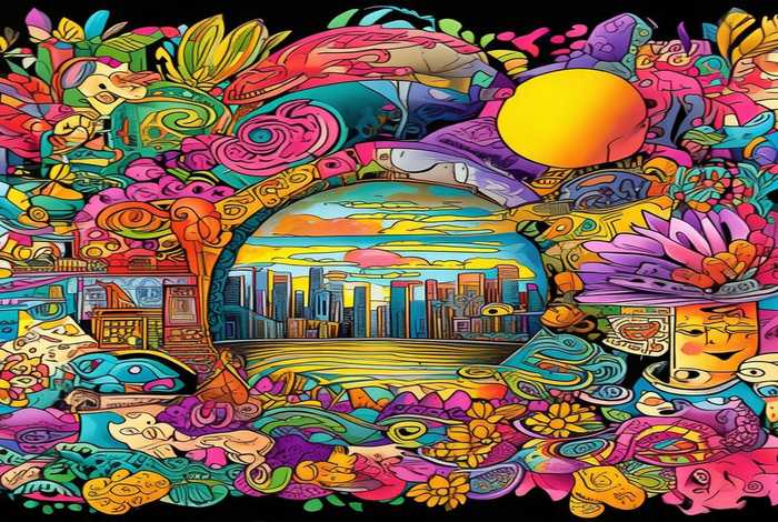 多彩生活手抄报；多彩生活手抄报的漂亮