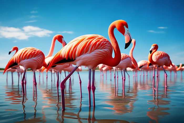 火烈鸟的生活特征 - 火烈鸟的生活特征描写 火烈鸟的生活特征 - 火烈鸟的生活特征描写