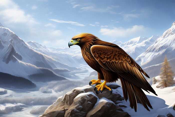 金雕生活在哪里 - 金雕生活在哪里呀