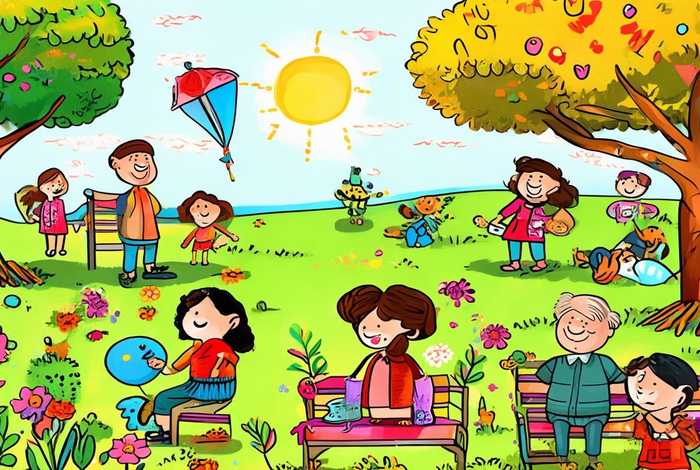 快乐的生活手抄报图片大全（快乐的生活手抄报图片大全简单）