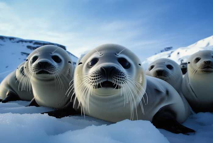 零度生活海豹后续；零度以下的生活海豹