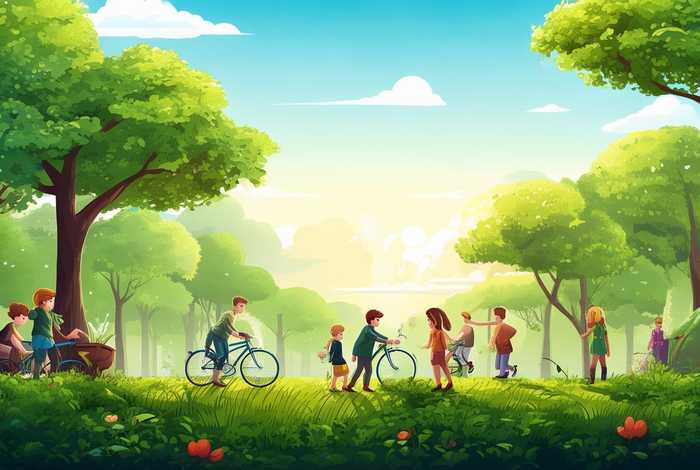 《绿色环保 低碳生活》，《绿色环保 低碳生活》绘画作品