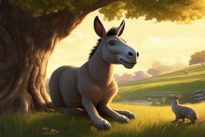 老驴头的幸福退休生活(思考兔) 老驴头的幸福退休生活思考兔