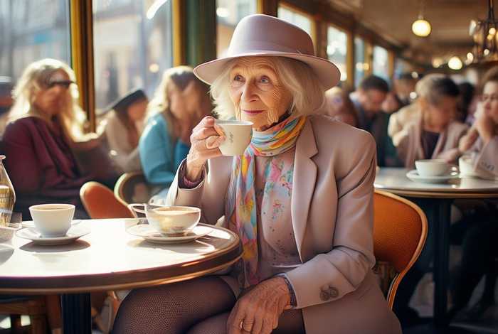 国外老太太时尚的生活，国外老太太时尚的生活现状